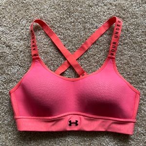 Women's UA Infinity Mid Heather Sports Bra